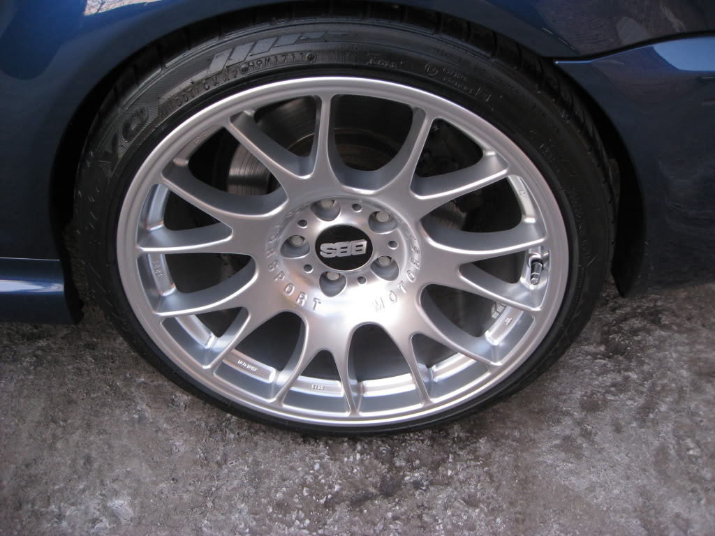 photo 1 BMW M3 custom wheels BBS CH 19x10.0, ET , tire size 235/35 R19. x ET 255/35 R