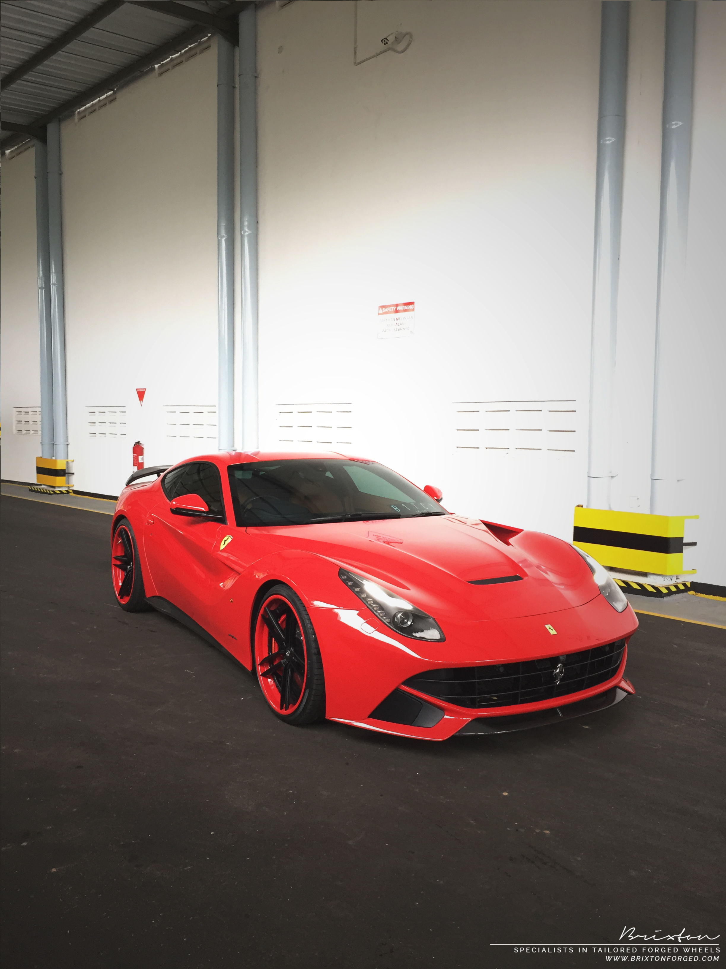 photo 3 Ferrari F12berlinetta custom wheels BRIXTON R25 TARGA SERIES 21x9.5, ET , tire size X R21. 22x12.0 ET 