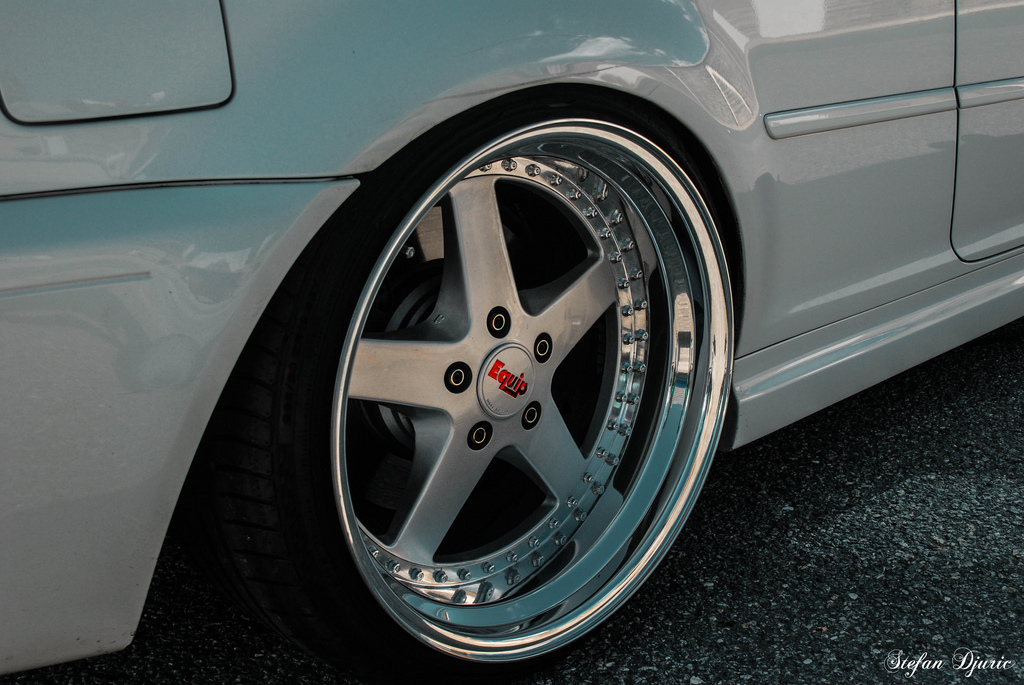 photo 1 BMW M3 custom wheels Equip  19x10.0, ET +17, tire size 225/35 R19. 19x11.0 ET+10 265/30 R19