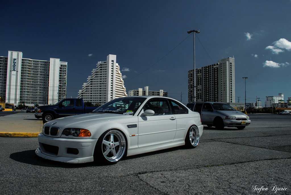 photo 2 BMW M3 custom wheels Equip  19x10.0, ET +17, tire size 225/35 R19. 19x11.0 ET+10 265/30 R19