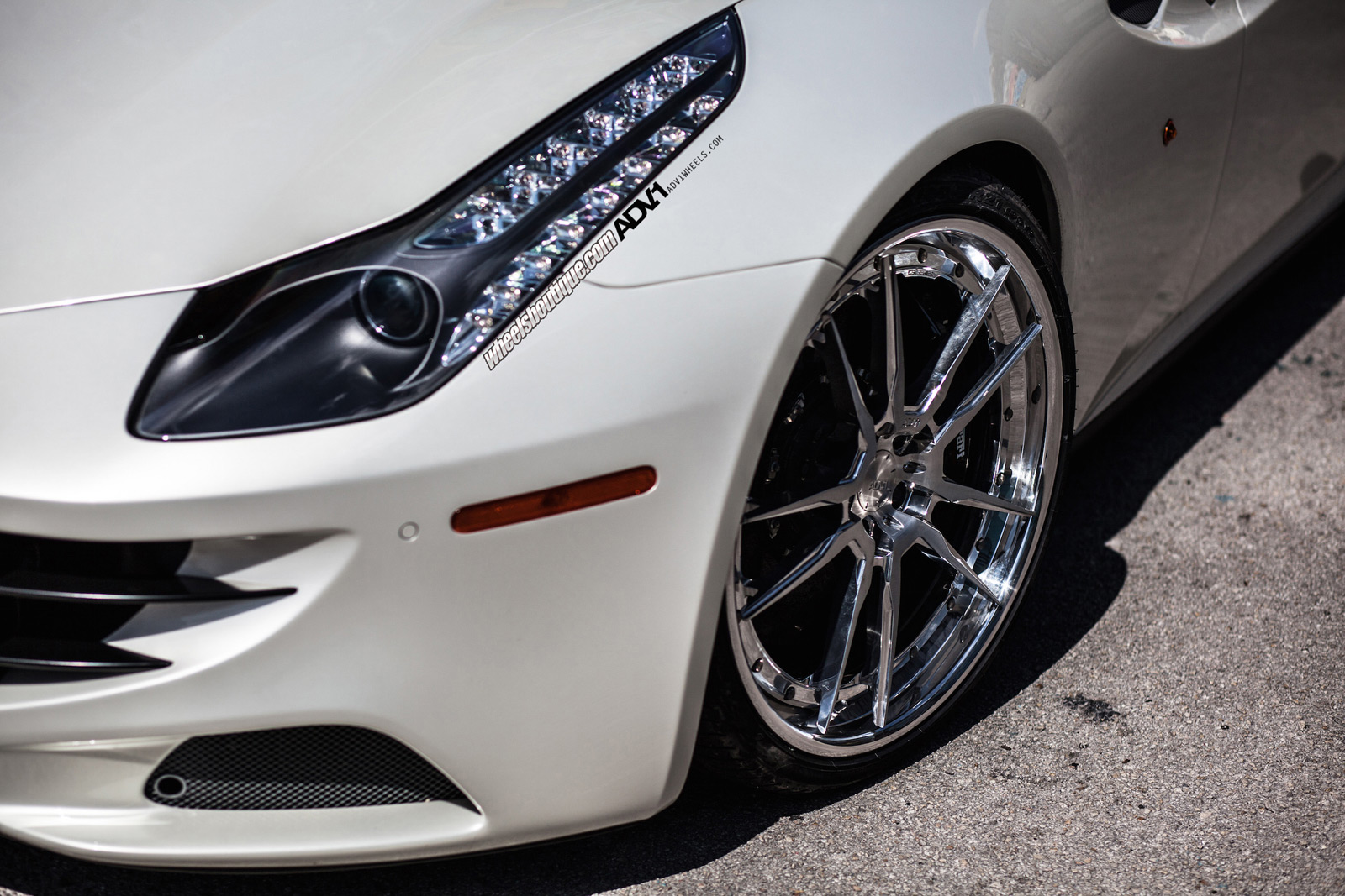 photo 8 Ferrari FF custom wheels ADV 5.2 Track Spec CS 21x9.5, ET , tire size X R21. 22x12.5 ET 