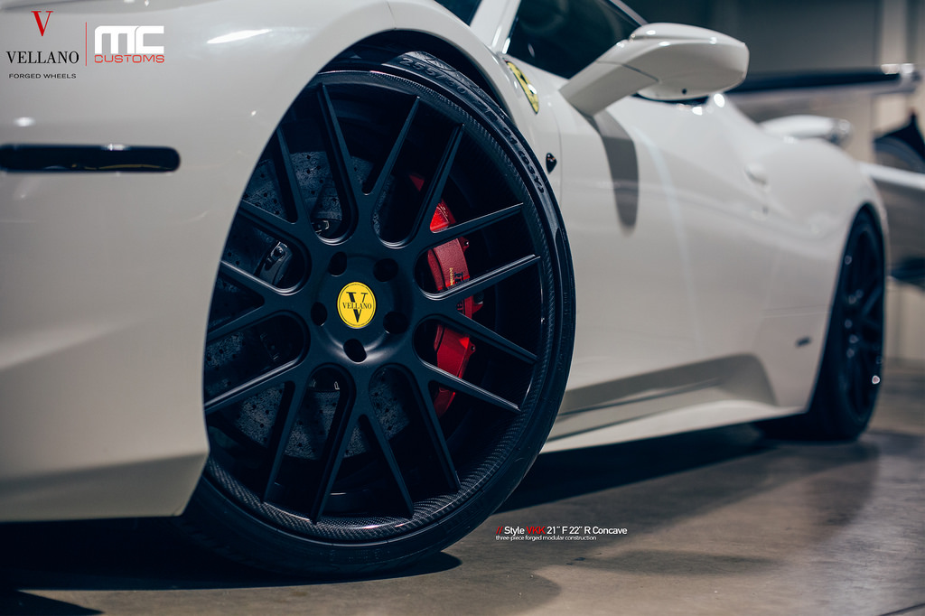 photo 5 Ferrari 458 Italia custom wheels Vellano VKK 21x, ET , tire size X R21. 22x ET