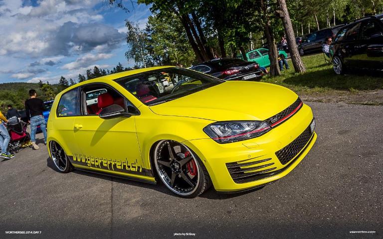 photo 2 Volkswagen Golf GTI custom wheels OZ CRONO III 20x8.5, ET +45, tire size X R20. x ET