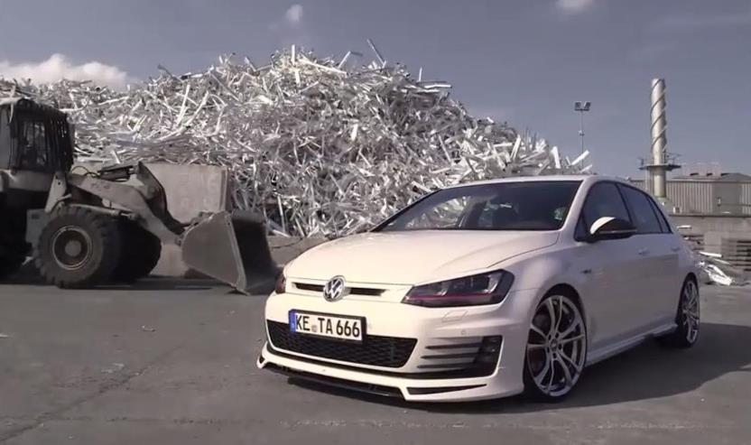 photo 2 Volkswagen Golf GTI custom wheels ABT  ER-C 19x8.5, ET +45, tire size 225/35 R19. x ET 