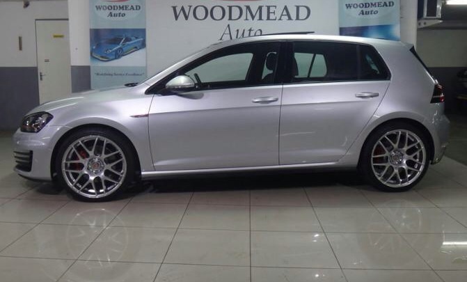 photo 2 Volkswagen Golf GTI custom wheels HRE P40 19x8.5, ET +45, tire size X R19. x ET
