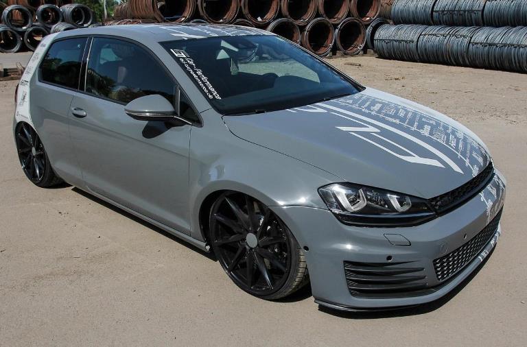 photo 1 Volkswagen Golf GTI custom wheels VOSSEN CVT 20x9.0, ET +32, tire size X R20. x ET