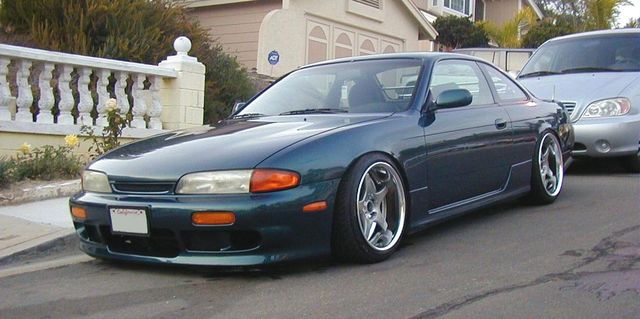 photo 2 Nissan S14 custom wheels AME  17x9.0, ET -1, tire size 205/45 R17. 18x9.5 ET+10 225/40 R18