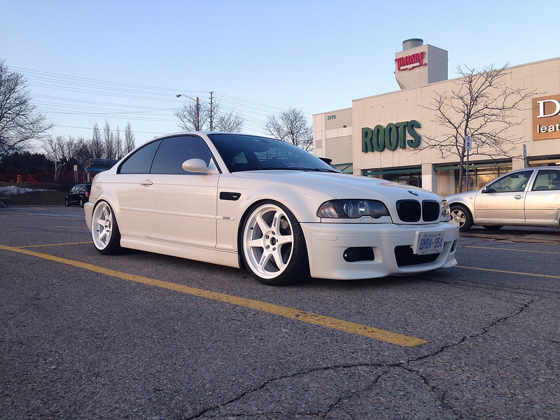 photo 1 BMW M3 custom wheels Work 19x8.5, ET +35, tire size 225/35 R19. 19x10.5 ET+25 275/30 R19