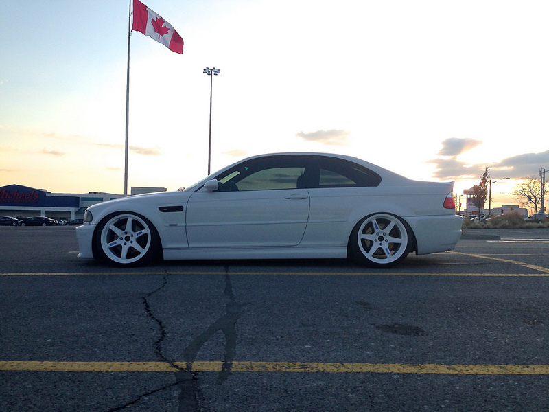 photo 2 BMW M3 custom wheels Work 19x8.5, ET +35, tire size 225/35 R19. 19x10.5 ET+25 275/30 R19