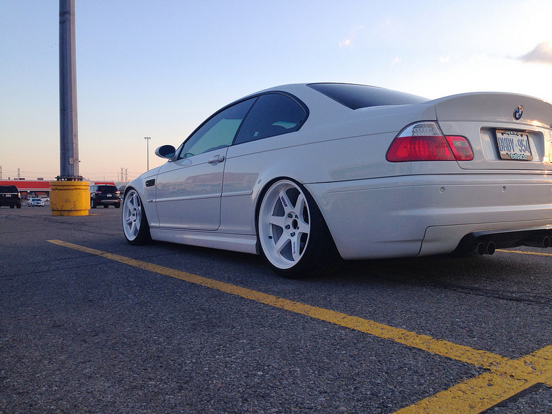 photo 3 BMW M3 custom wheels Work 19x8.5, ET +35, tire size 225/35 R19. 19x10.5 ET+25 275/30 R19