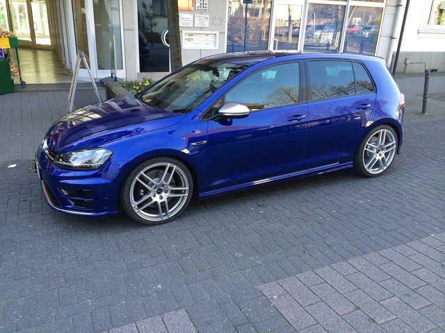 photo 2 Volkswagen Golf GTI custom wheels BORBET  LW 19x8.0, ET +50, tire size 225/35 R19. x ET 