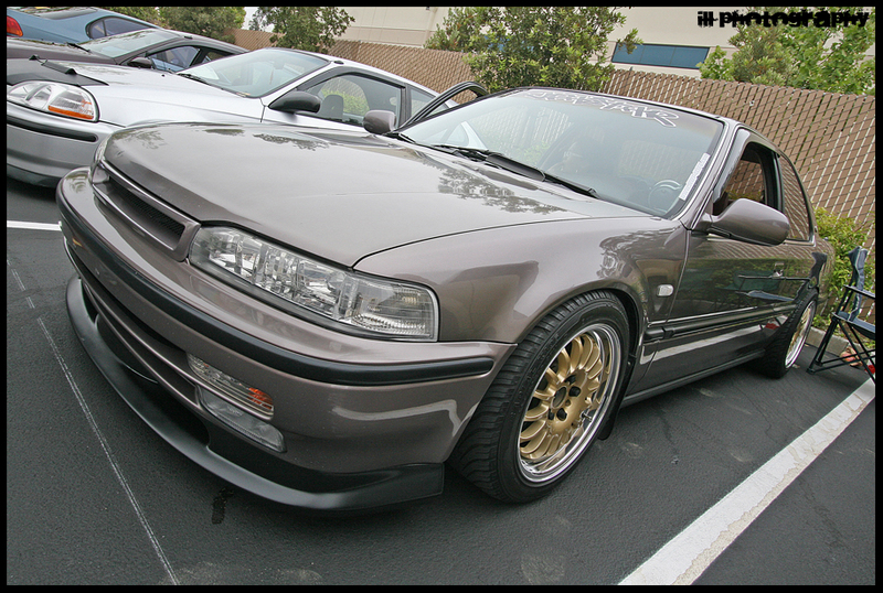 photo 1 Honda Accord custom wheels Dunlop (Sprint Hart) Formula CP-R 16x8.0, ET +35, tire size 205/50 R16. 16x8.0 ET+25 