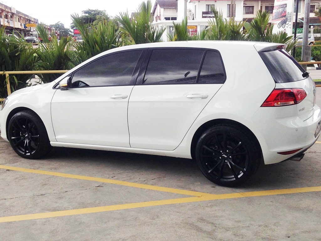 photo 3 Volkswagen Golf GTI custom wheels ABT  ER-C 18x8.5, ET +45, tire size X R18. x ET 