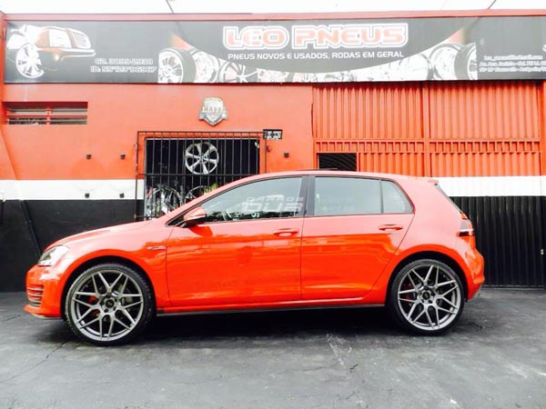 photo 3 Volkswagen Golf GTI custom wheels RUFF  R351 20x8.5, ET +40, tire size X R20. x ET