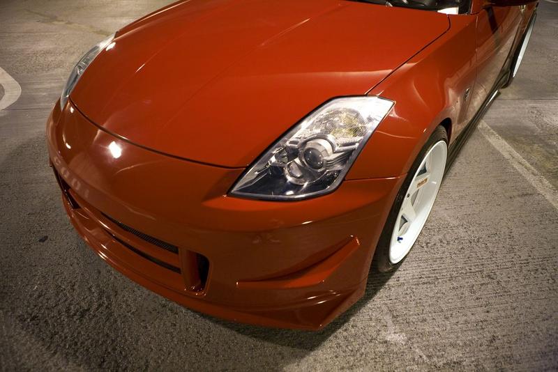 photo 9 Nissan 350Z custom wheels Rays Engineering Volk Racing TE37 19x9.5, ET +12, tire size 245/35 R19. 19x10.5 ET+12 275/35 R19