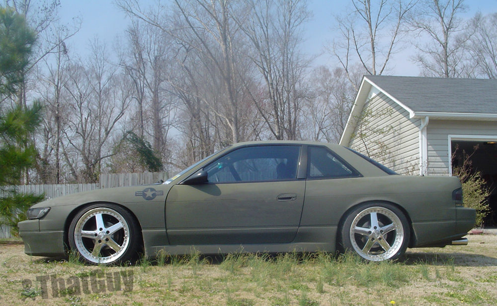 photo 6 Nissan S13 custom wheels Work Wheels Equip 18x9.0, ET +15, tire size 225/40 R18. 18x10.0 ET+20 245/40 R18