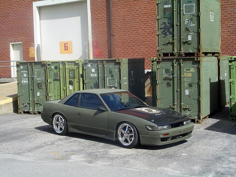 photo 7 Nissan S13 custom wheels Work Wheels Equip 18x9.0, ET +15, tire size 225/40 R18. 18x10.0 ET+20 245/40 R18