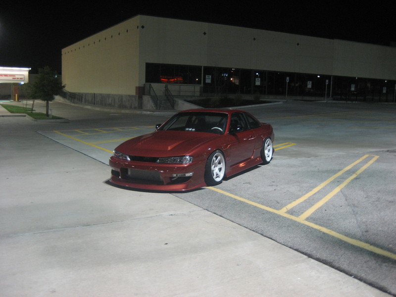 photo 2 Nissan S14 custom wheels Rays Engineering Volk Racing TE37 17x9.0, ET -7, tire size 235/40 R17. 18x10.5 ET-10 245/40 R18