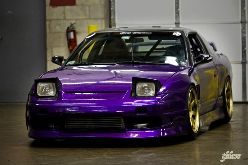 photo 1 Nissan S13 custom wheels Rays Engineering Gram Lights 57S 17x9.5, ET -3, tire size 235/40 R17. 18x9.5 ET+12 235/40 R18