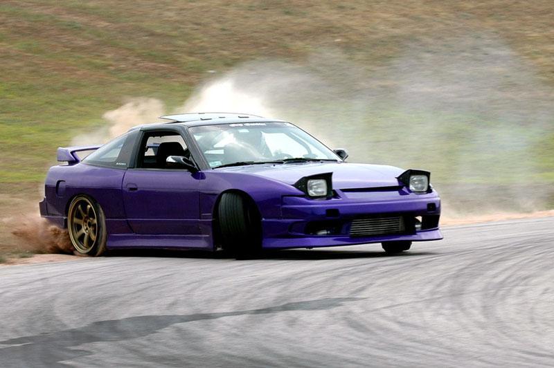 photo 5 Nissan S13 custom wheels Rays Engineering Gram Lights 57S 17x9.5, ET -3, tire size 235/40 R17. 18x9.5 ET+12 235/40 R18