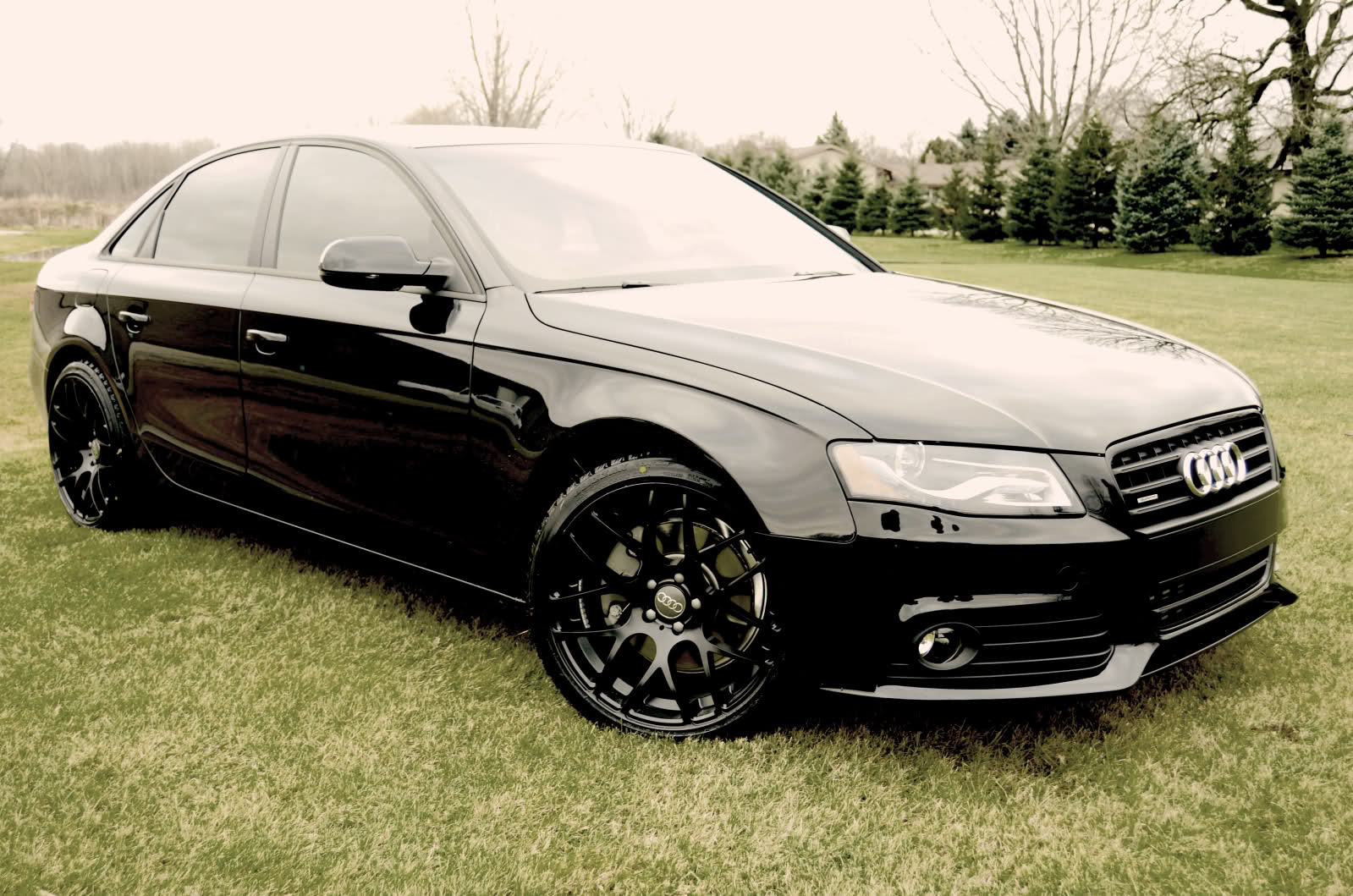 photo 2 Audi A4 custom wheels Avant Garde 19x9.5, ET +40, tire size 255/35 R19. 19x9.5 ET+30