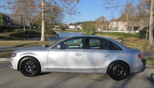photo 1 Audi A4 custom wheels Neuspeed  RS14 Black 19x9.0, ET +40, tire size 255/35 R19. x ET