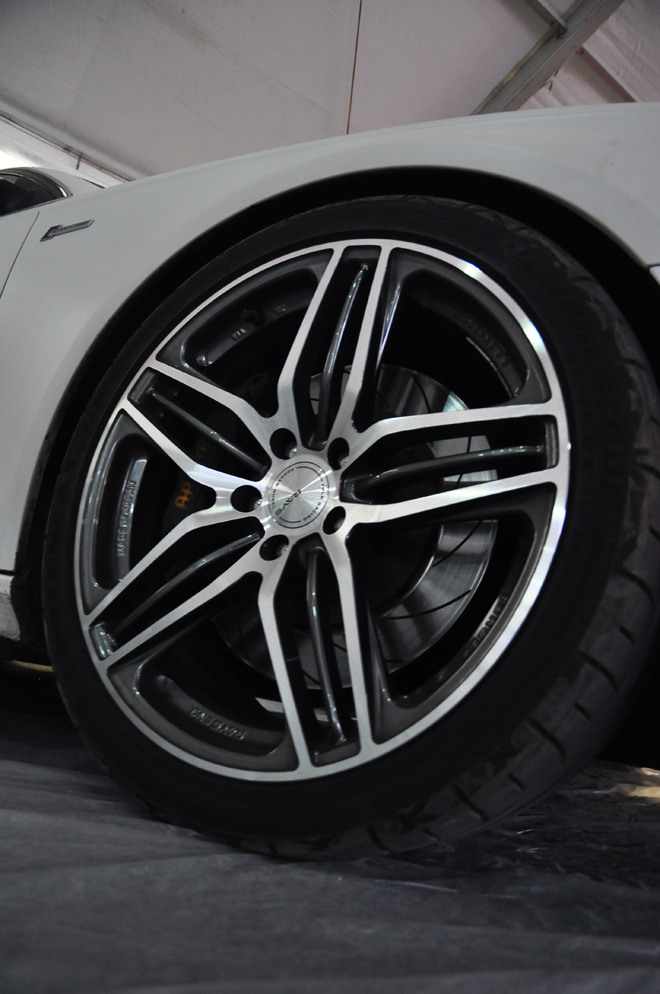 photo 1 Audi A4 custom wheels RAYS VOLK TRINITI-V  19x8.5, ET +38, tire size X R19. x ET