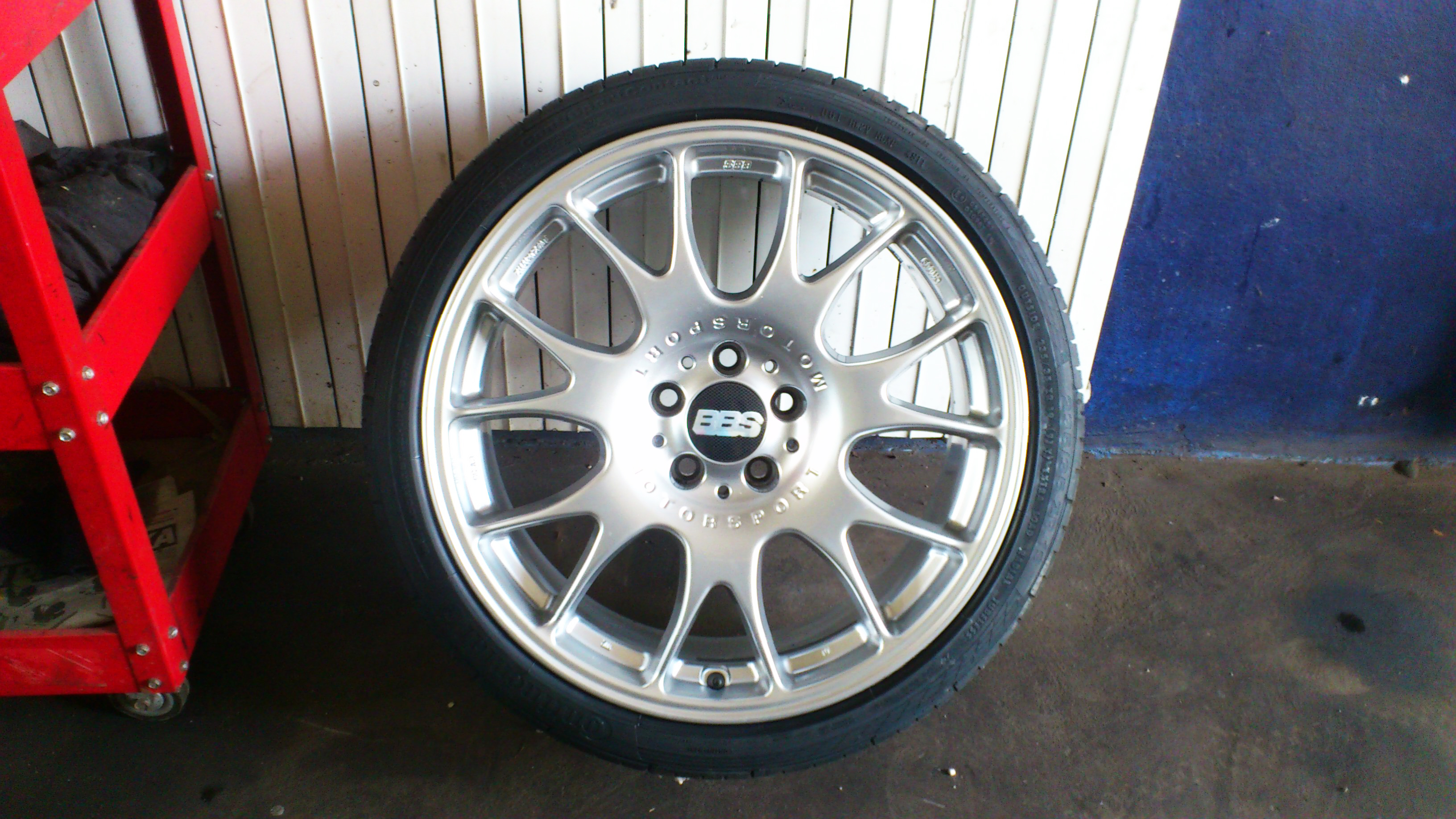 photo 1 Audi A4 custom wheels BBS CH 19x8.5, ET +35, tire size 235/35 R19. x ET