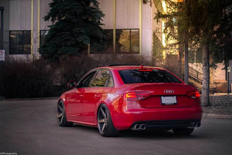 photo 2 Audi A4 custom wheels VOSSEN  cv3  19x10.0, ET +40, tire size 255/35 R19. x ET 