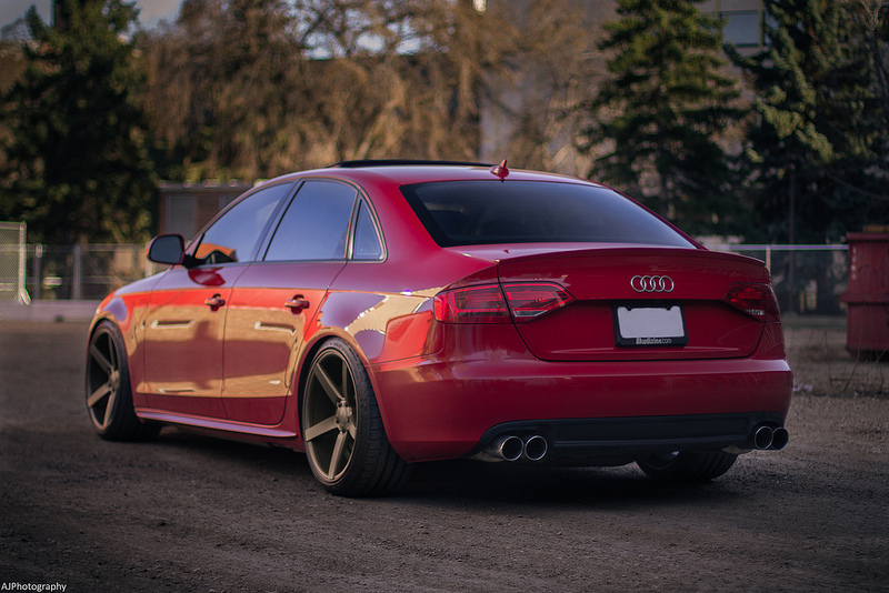 photo 4 Audi A4 custom wheels VOSSEN  cv3  19x10.0, ET +40, tire size 255/35 R19. x ET 
