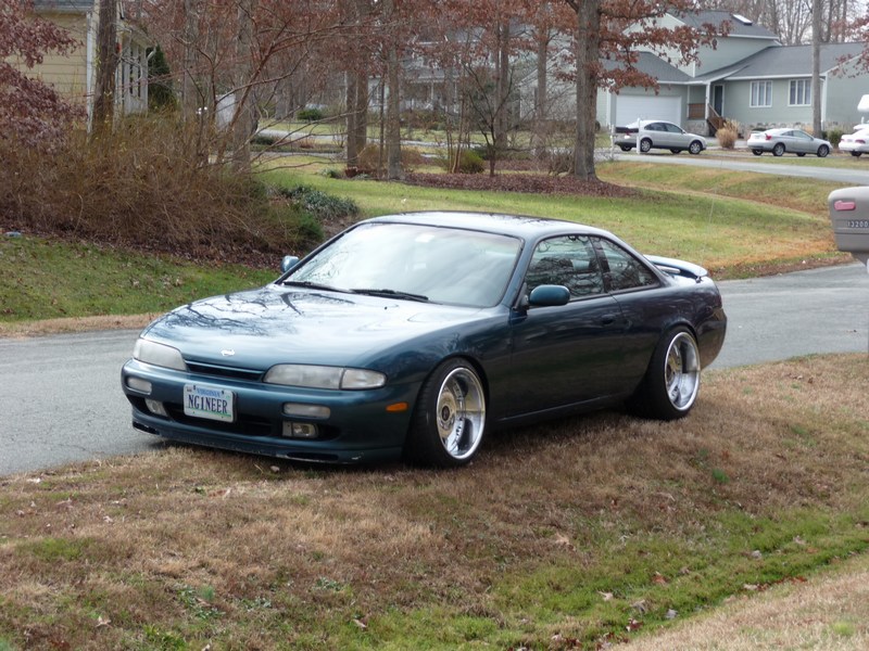 photo 2 Nissan S14 custom wheels SSR Adrenaline Dish 17x10.5, ET -4, tire size 235/40 R17. 17x11.5 ET+6 255/40 R17