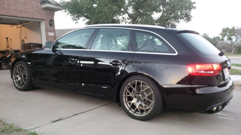 photo 1 Audi A4 custom wheels TSW  Nurburgring Matte Bronze 18x8.5, ET +45, tire size X R18. x ET