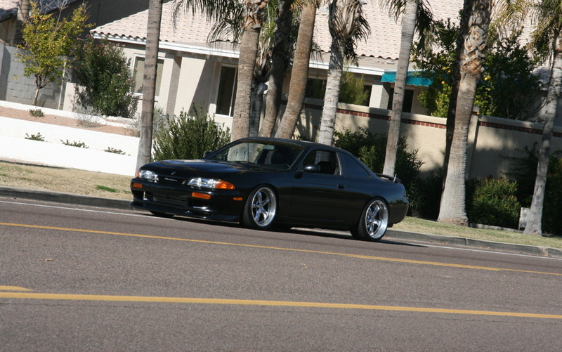 photo 4 Nissan S14 custom wheels Work Wheels VS-KF 18x9.0, ET +15, tire size 225/40 R18. 19x10.5 ET+23 245/35 R19
