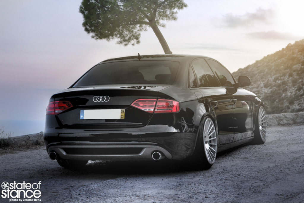 photo 1 Audi A4 custom wheels Rotiform IND 19x10.0, ET +25, tire size 255/35 R19. x ET