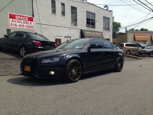 photo 3 Audi A4 custom wheels Klutch  KM20  19x10.0, ET +43, tire size 245/35 R19. x ET