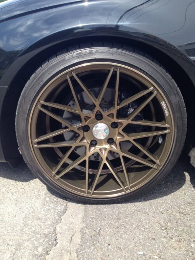 photo 1 Audi A4 custom wheels Klutch  KM20  19x10.0, ET +43, tire size 245/35 R19. x ET