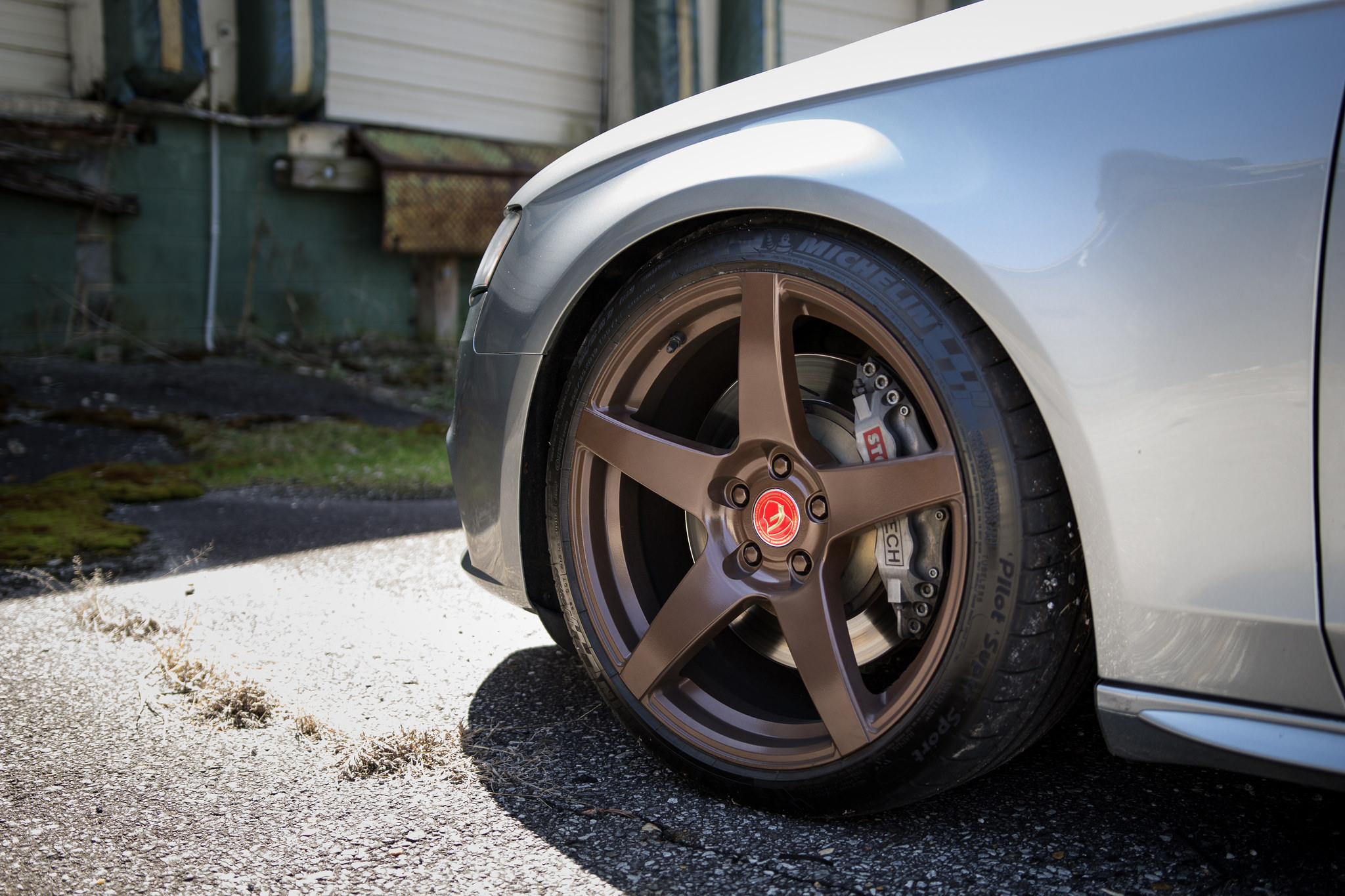 photo 1 Audi A4 custom wheels Forgestar  CF5 19x9.5, ET +41, tire size 255/35 R19. x ET 