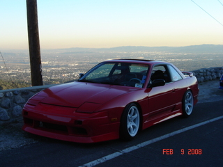 photo 1 Nissan S13 custom wheels Rays Engineering Gram Lights 57maximum 17x9.0, ET +12, tire size 215/35 R17. 18x9.5 ET+12 225/35 R18