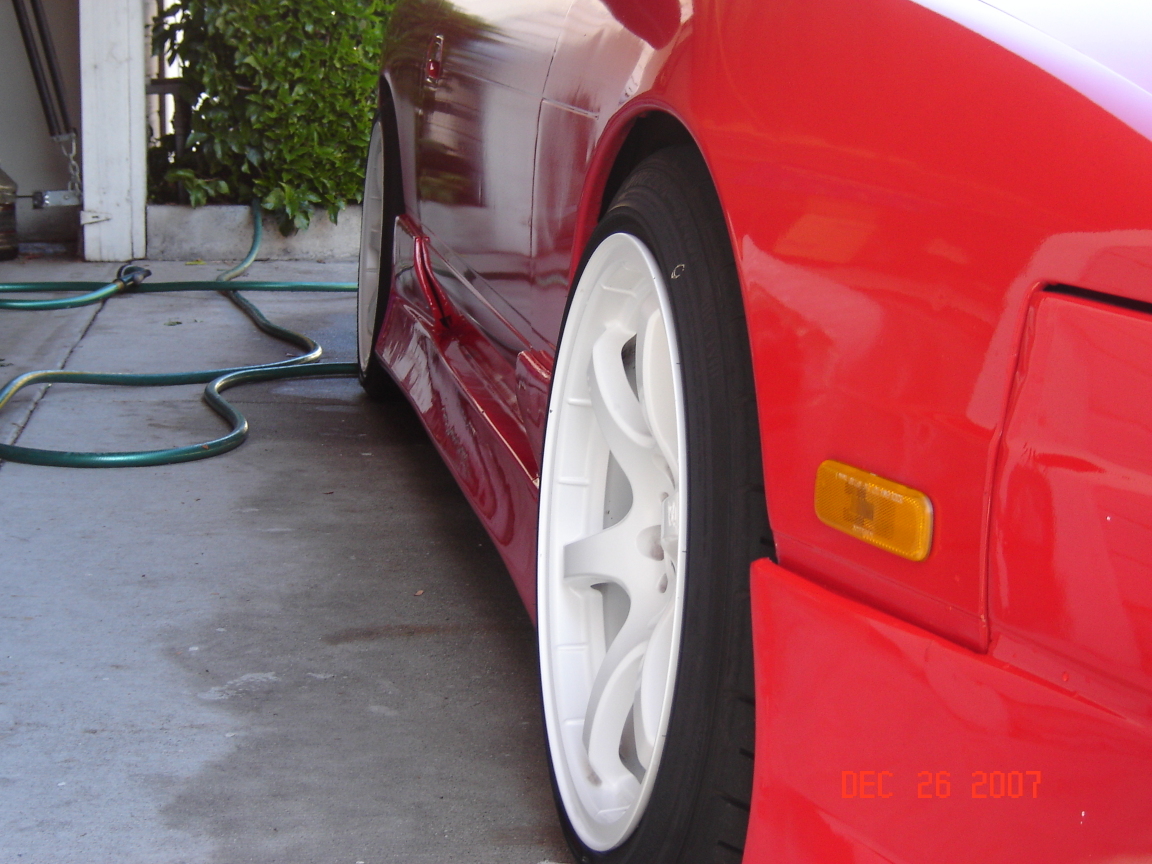 photo 3 Nissan S13 custom wheels Rays Engineering Gram Lights 57maximum 17x9.0, ET +12, tire size 215/35 R17. 18x9.5 ET+12 225/35 R18