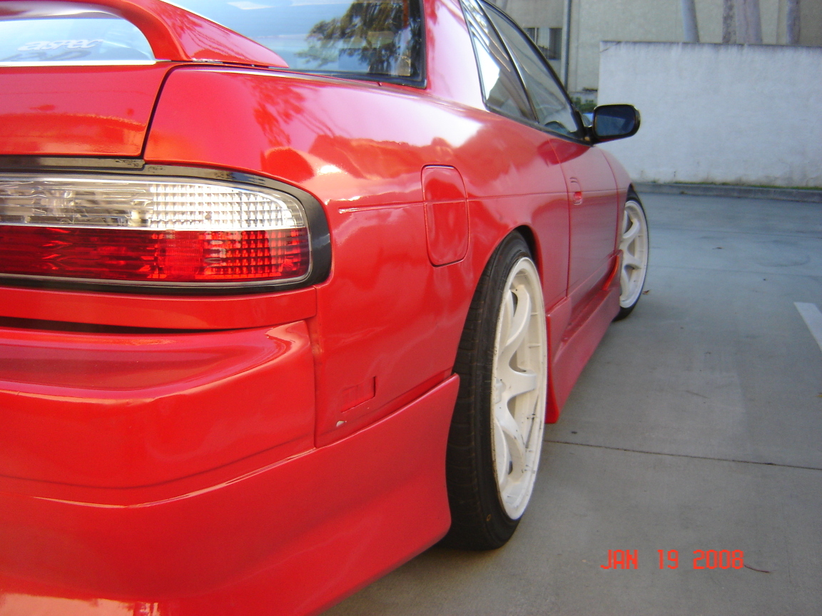 photo 4 Nissan S13 custom wheels Rays Engineering Gram Lights 57maximum 17x9.0, ET +12, tire size 215/35 R17. 18x9.5 ET+12 225/35 R18