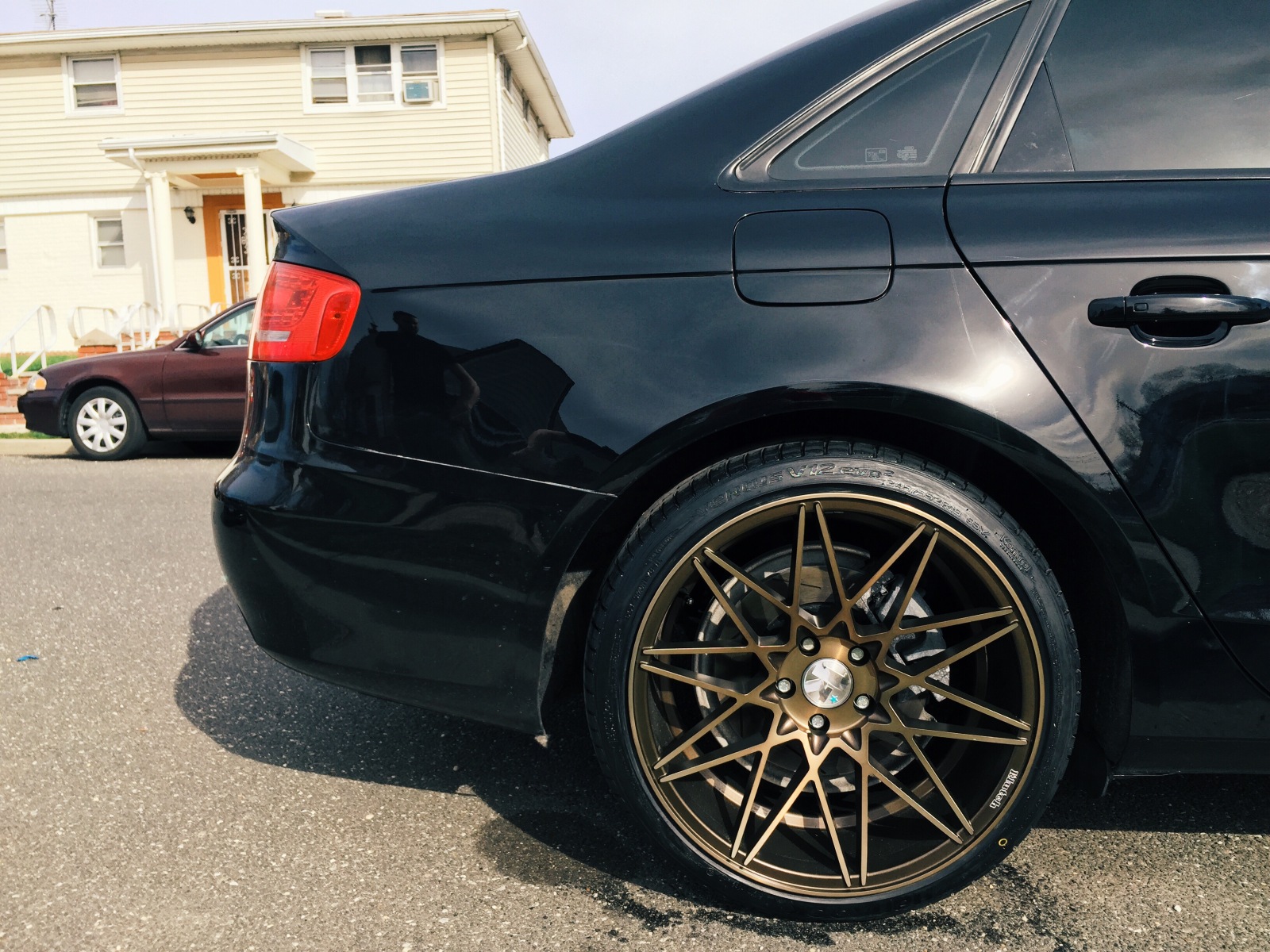 photo 1 Audi A4 custom wheels KLUTCH  19x8.5, ET +38, tire size 245/35 R19. 19x10.0 ET+42 