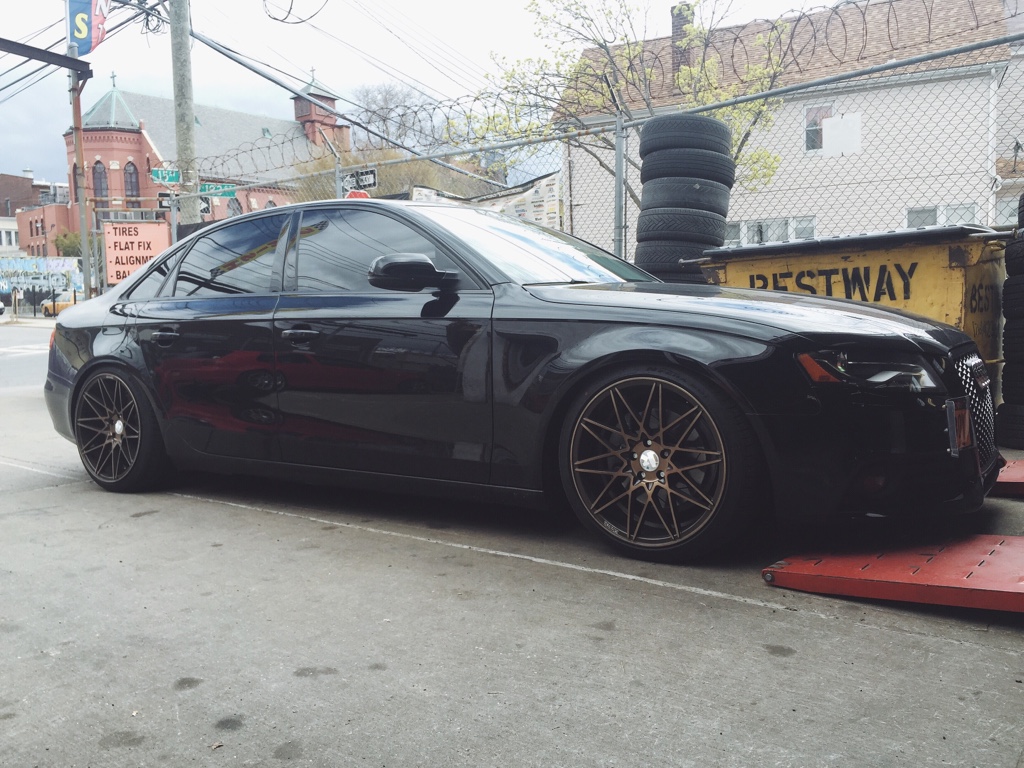 photo 2 Audi A4 custom wheels Klutch   19x8.5, ET , tire size 245/35 R19. 19x10.0 ET