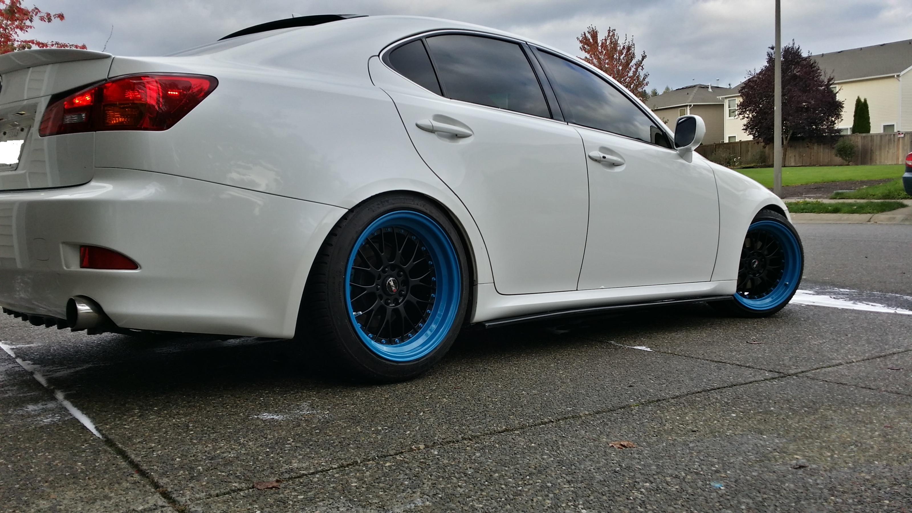 photo 5 Lexus IS 250 custom wheels XXR 521 18x10.0, ET +25, tire size 225/40 R18. x ET 255/40 R