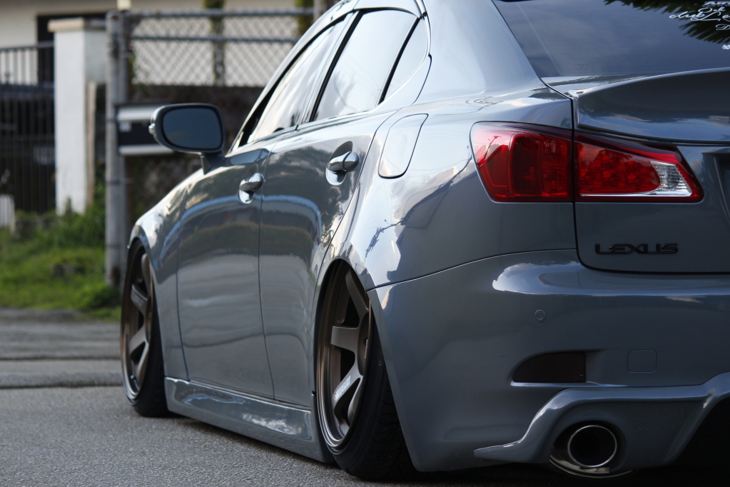 photo 1 Lexus IS 350 custom wheels   18x9.5, ET +22, tire size X R18. 18x10.5 ET+15 