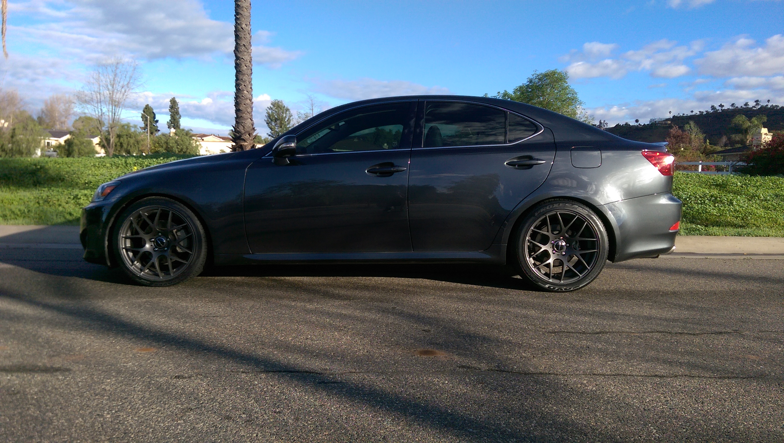 photo 1 Lexus IS 250 custom wheels Avante Garde  18x8.5, ET , tire size 225/40 R18. 18x9.5 ET 255/40 R18