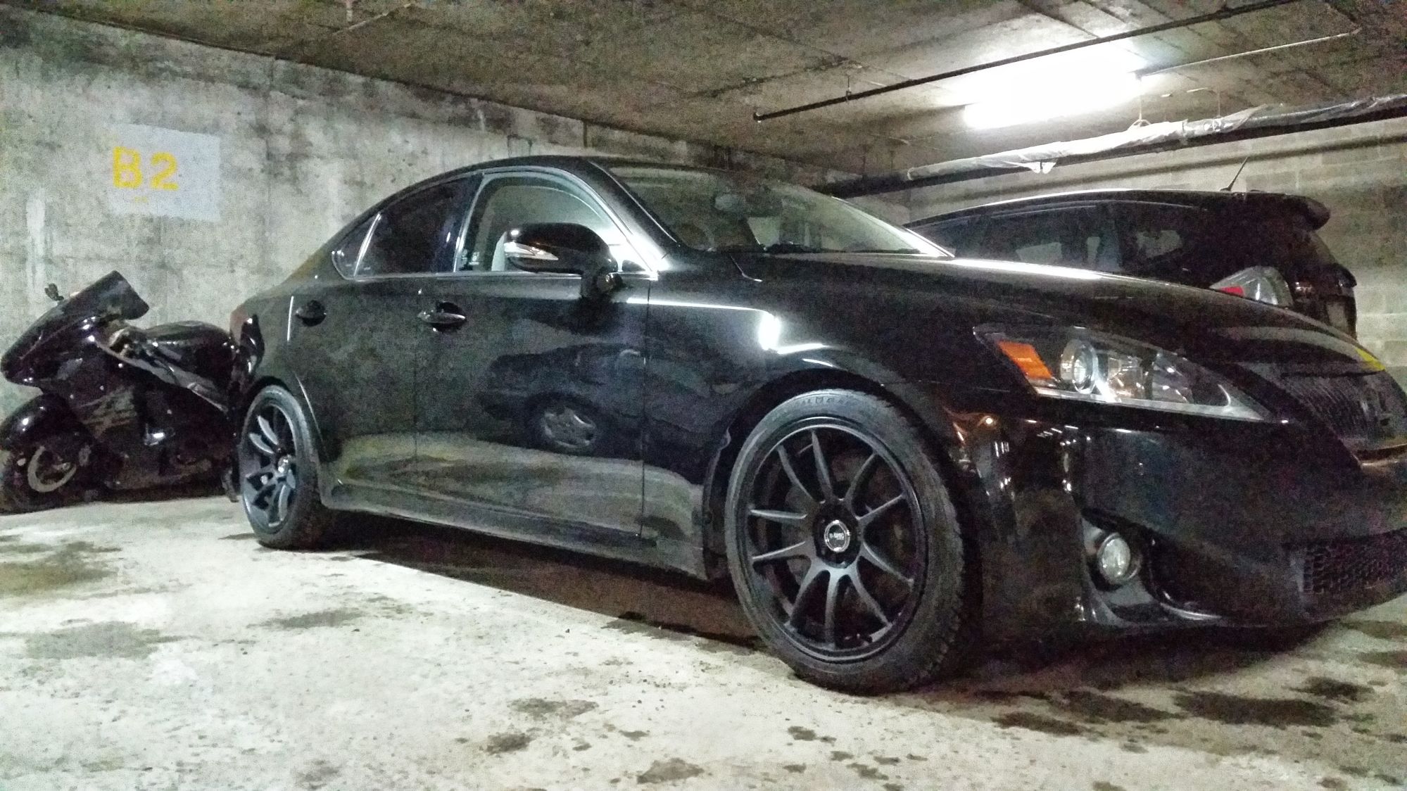 photo 2 Lexus IS 350 custom wheels   18x8.5, ET +35, tire size 235/40 R18. 18x9.5 ET+40 265/35 R18