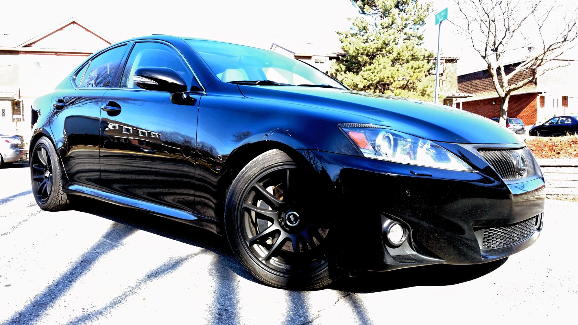 photo 1 Lexus IS 350 custom wheels   18x8.5, ET +35, tire size 235/40 R18. 18x9.5 ET+40 265/35 R18