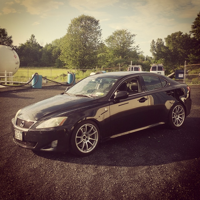 photo 1 Lexus IS 250 custom wheels Miro  563  18x9.5, ET +35, tire size 245/40 R18. x ET