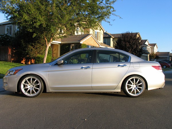 photo 2 Honda Accord custom wheels Falken RT-7M 18x9.0, ET +45, tire size 245/45 R18. 18x9.0 ET+35