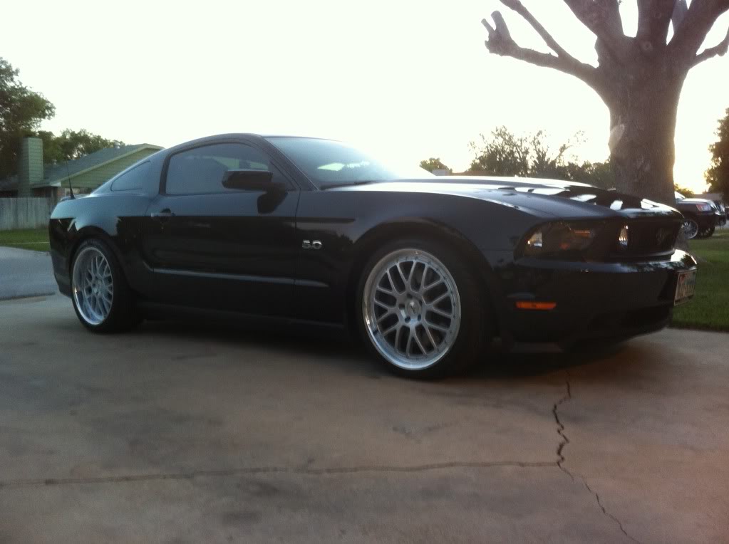 photo 2 Ford Mustang custom wheels TSW Valencia 20x8.5, ET , tire size 245/35 R20. 20x10.0 ET 275/35 R20